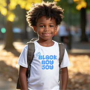 Jack and Jill Black Boy Joy Tee - Toddler