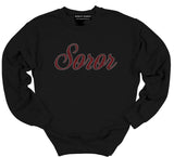 Delta Sigma Theta Rhinestone Soror Sweatshirt