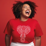 Delta Sigma Theta Rhinestone Elephant Tee