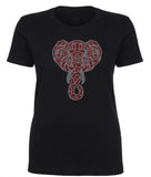 Delta Sigma Theta Rhinestone Elephant Tee