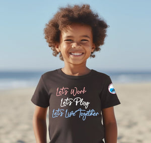 Jack and Jill Let's Work Let's Play Tee - Youth